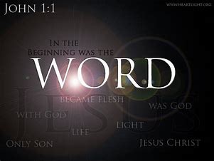 Image result for Jesus is the Word